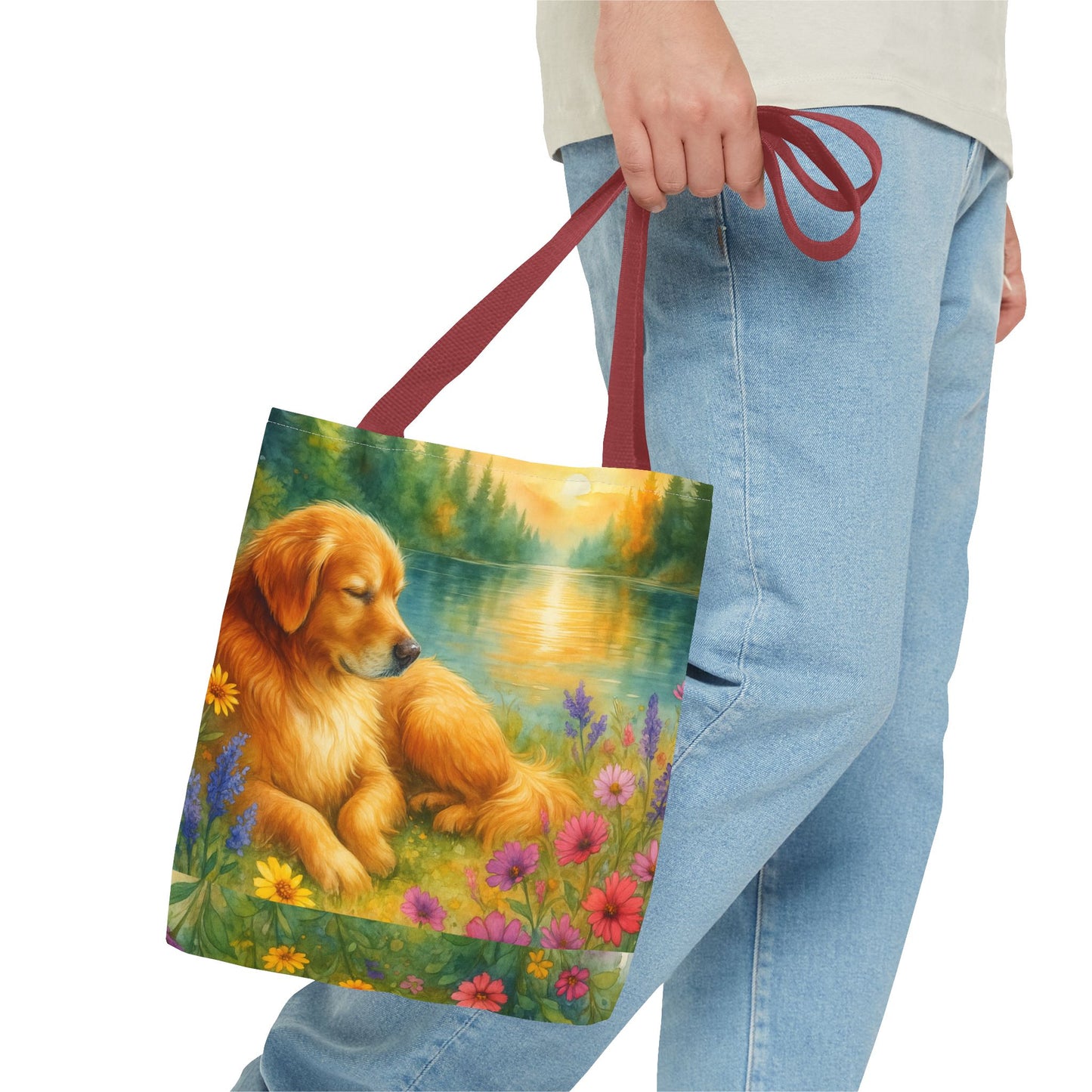 Golden Retriever Tote Bag
