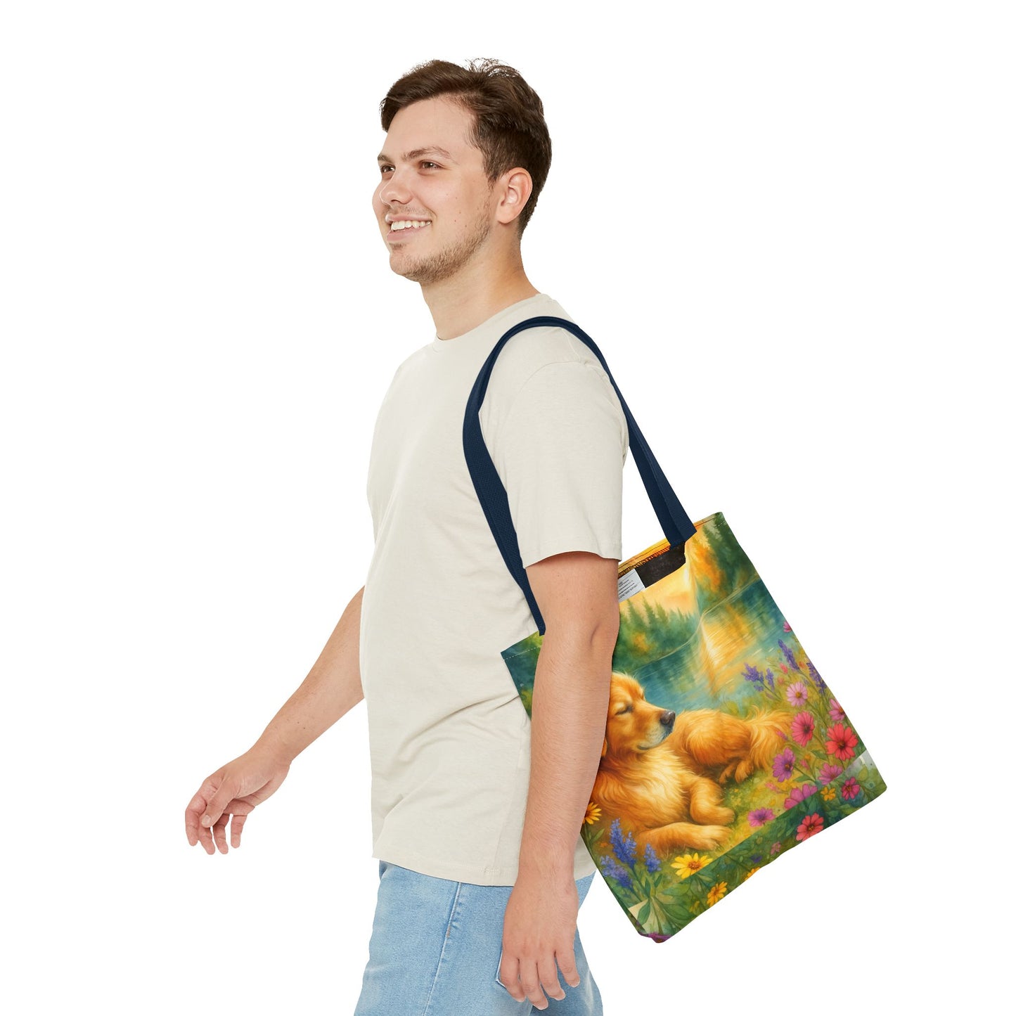 Golden Retriever Tote Bag